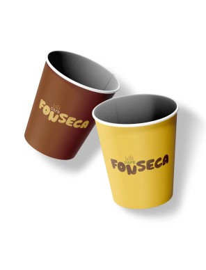 Vasos de café (Pack de 100 unidades)